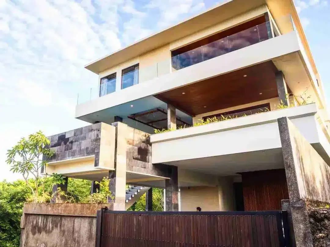 dijual villa ocean view unblok 4 bedroom di Jimbaran Kuta Selatan Badung Bali - Image 1 of 10