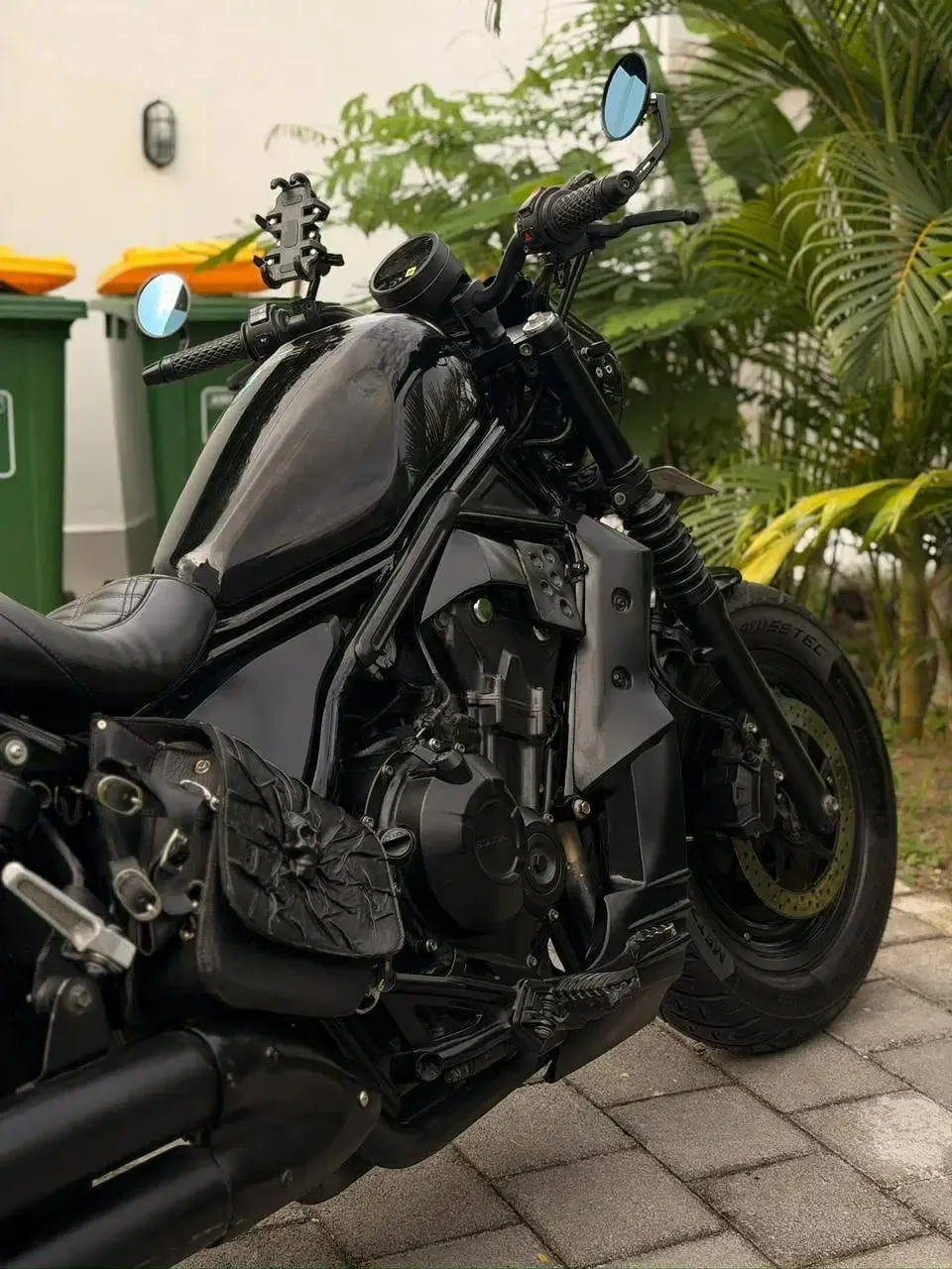 FOR SALE — Honda Rebel 500 (2019) | Fully Customized Blackout Build - Image 6 of 9