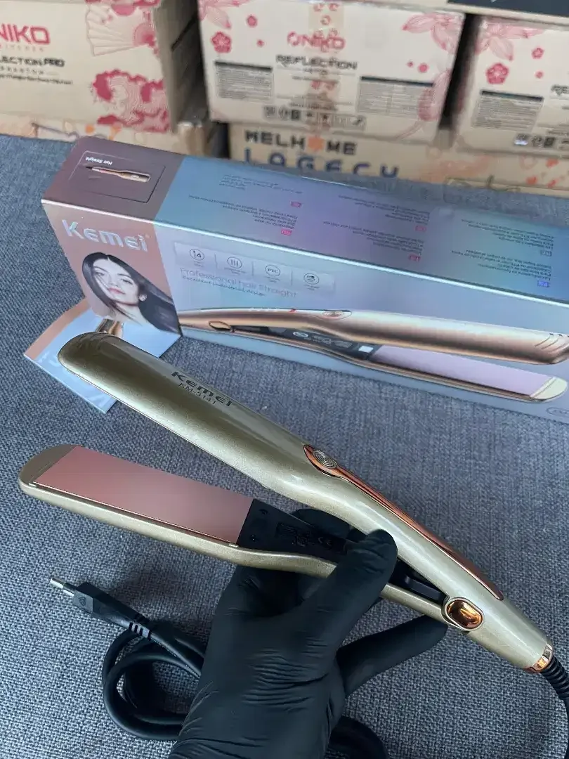 KEMEI GOLD ORIGINAL CATOK PELURUS RAMBUT BARU - Image 4 of 4