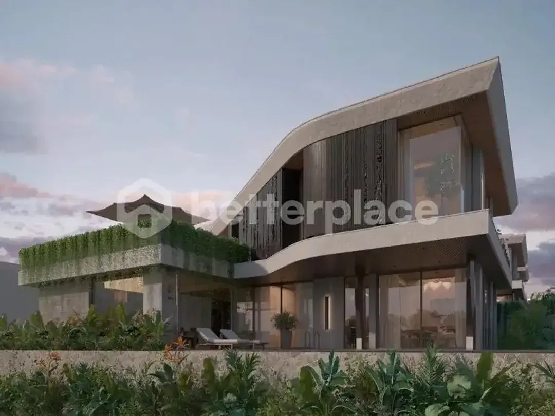 A Masterpiece Above the Coastline – Luxury Ocean-View 4-Bed Villa with Rooftop SPA and Stunning Mount Agung Backdrop in Nusa Dua - Image 1 of 10