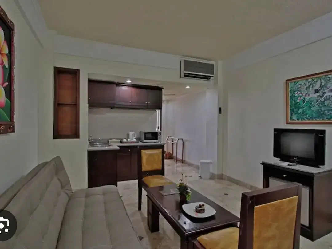 2 Unit Apartment Connecting Room Siap Huni Furnish Terawat di Jayakarta Bali Beach - Image 2 of 10