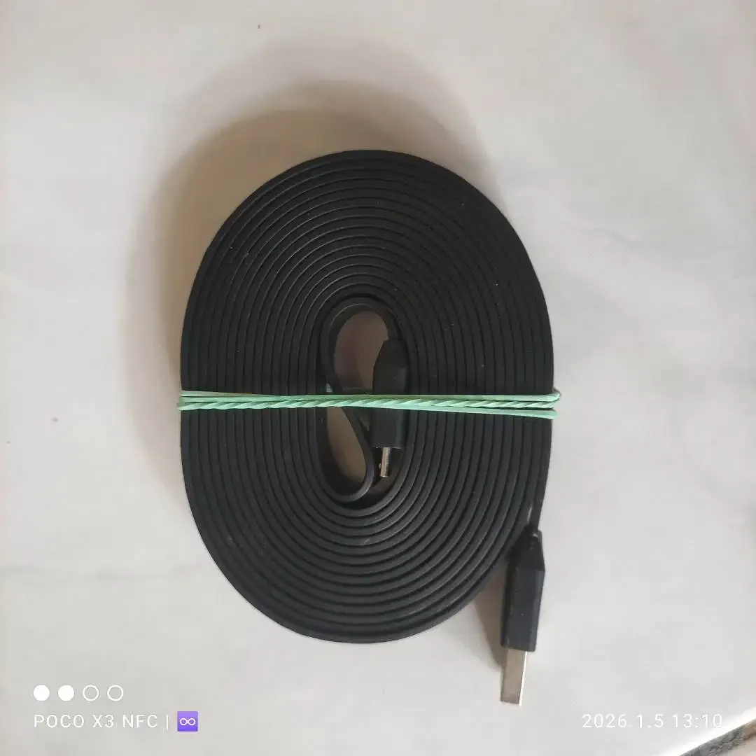 kabel data charger usb to micro panjang 3 meter - Image 1 of 1