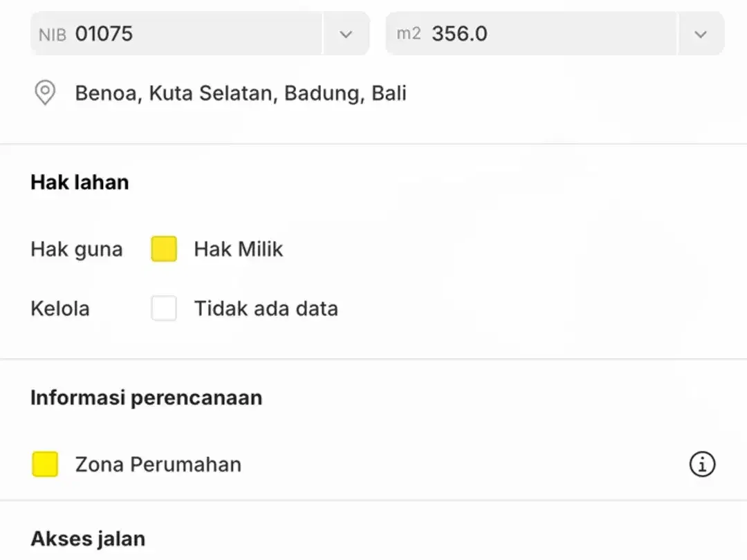 DIJUAL TANAH PREMIUM – TAMAN MUMBUL, BALI - Image 10 of 10