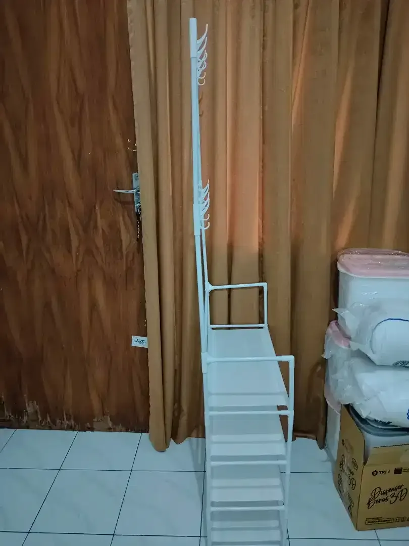 Promo Rak Serbaguna Gantungan Baju,sepatu dll Uk.60x25x150cm - Image 5 of 5