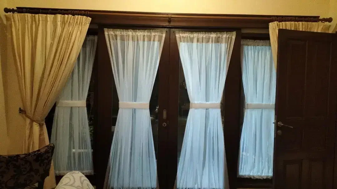 Gorden / Korden / Curtain Bahan Vitrase ( Transparant) - Image 2 of 4