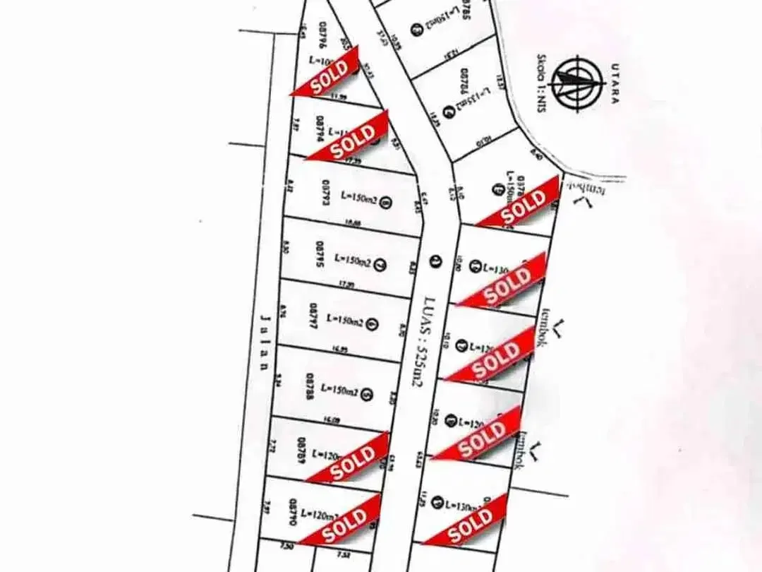 DIJUAL CEPAT TANAH KAVLING LOKASI CANGGU - KULIBUL PADONAN - Image 6 of 10