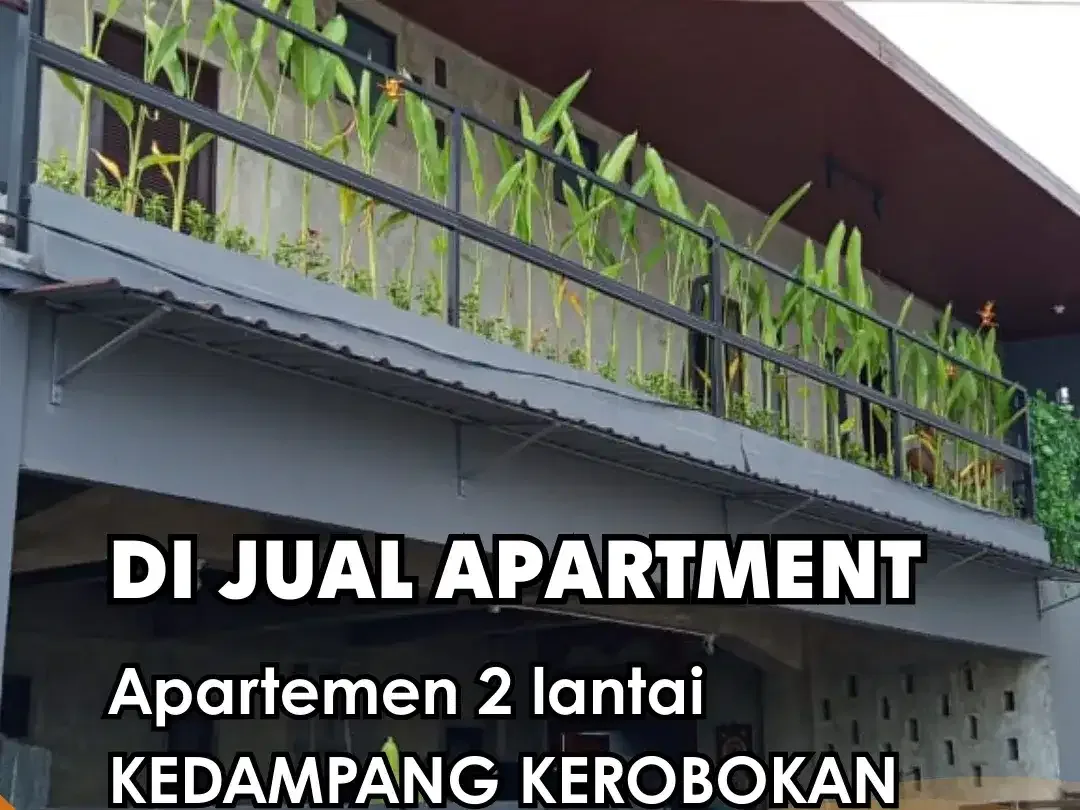 Di Jual !!!  Apartemen 2 lantai dioper kontrak Dekat GYM dan Padel Area KEDAMPANG KEROBOKAN KUTA BALI - Image 1 of 8
