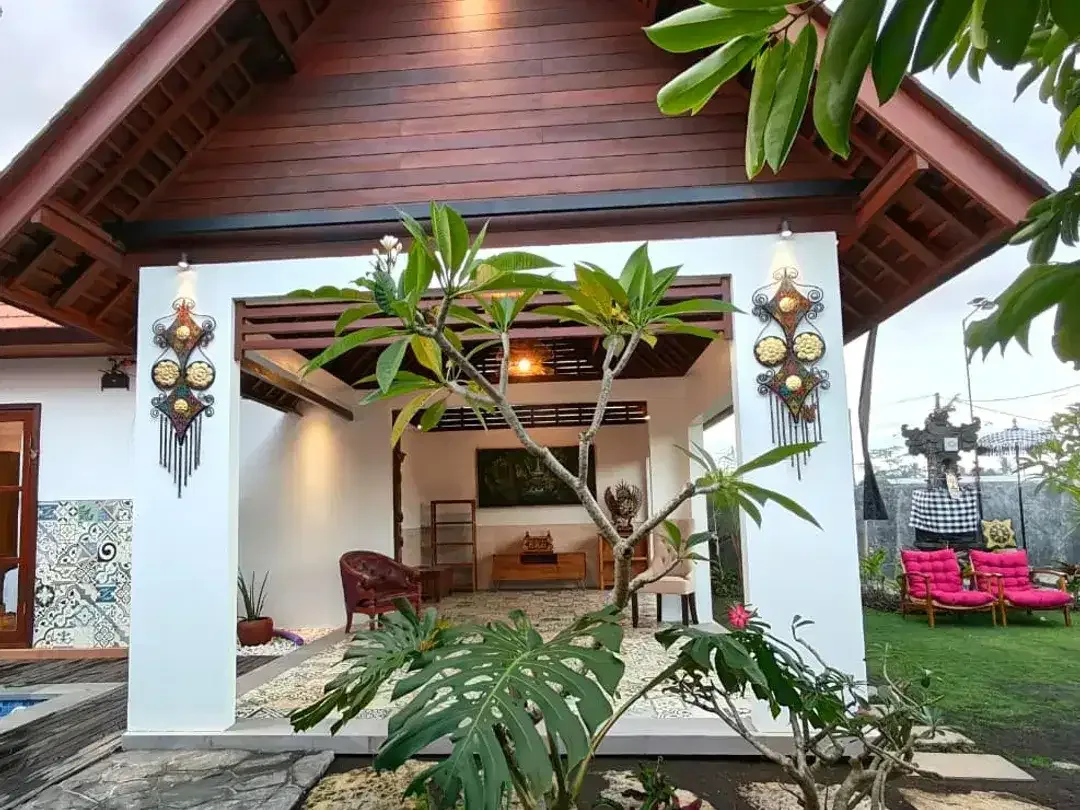 Disewakan Villa Dengan Balinese Style & Yoga Practise Area Ubud - Image 10 of 10