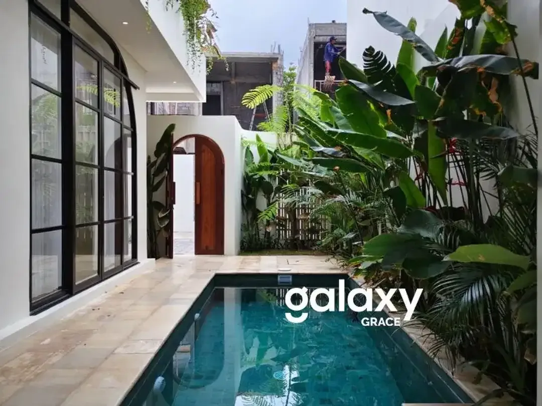 BRAND NEW 2 BR VILLA WITH ROOFTOP & OCEAN VIEW IN ULUWATU - Image 1 of 10