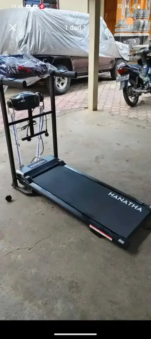 [BISA COD] PromoTreadmil elektrik multifungsi+massage unt max BB 100kg - Image 4 of 4