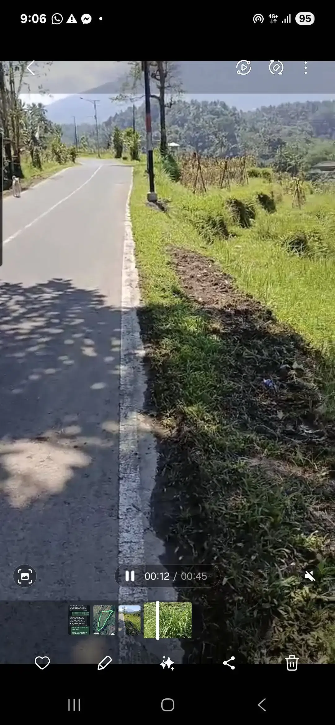 Land 20a for Sale close to Sidemen Traditional Village Bali - Image 3 of 10