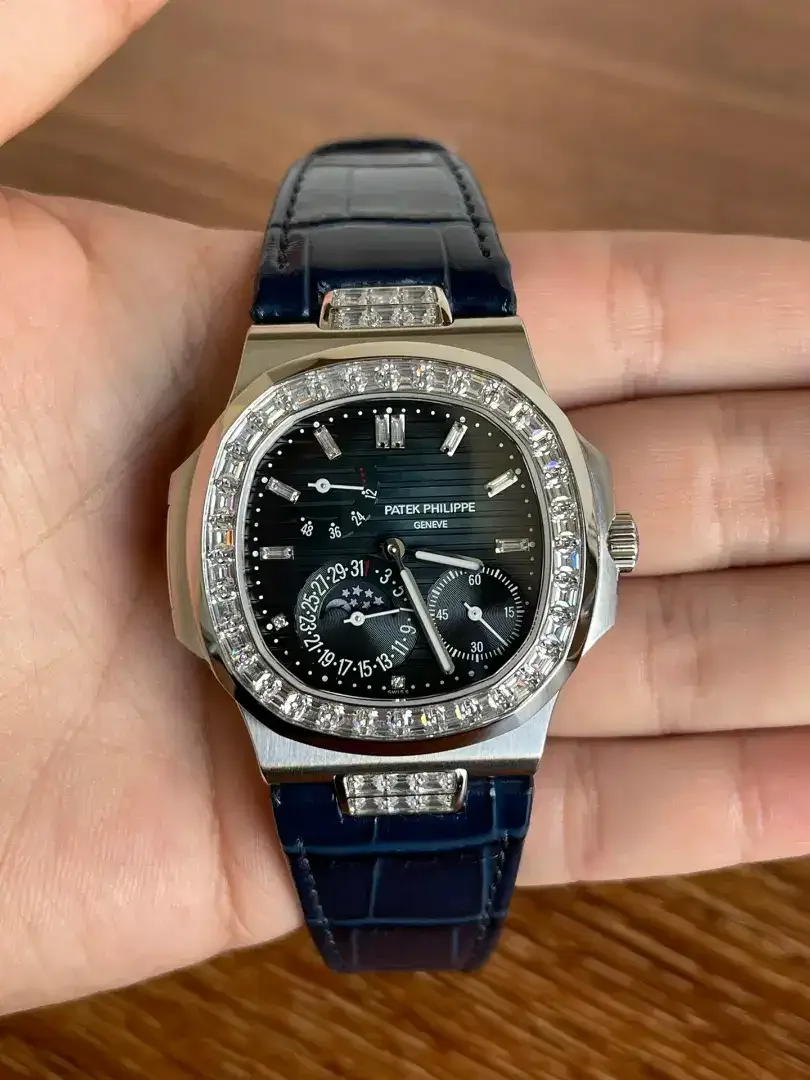 New Arrival Patek Philippe Moonphase Diamond - Image 1 of 9