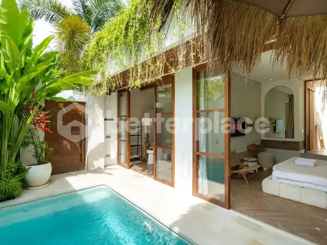 Modern Tropical Contemporary Villa in Prime Canggu Central 1 Bedrooms Walking Distance to the Beach Price: USD 239,000 | Leasehold Until 2054  Discove - Image 4 of 10