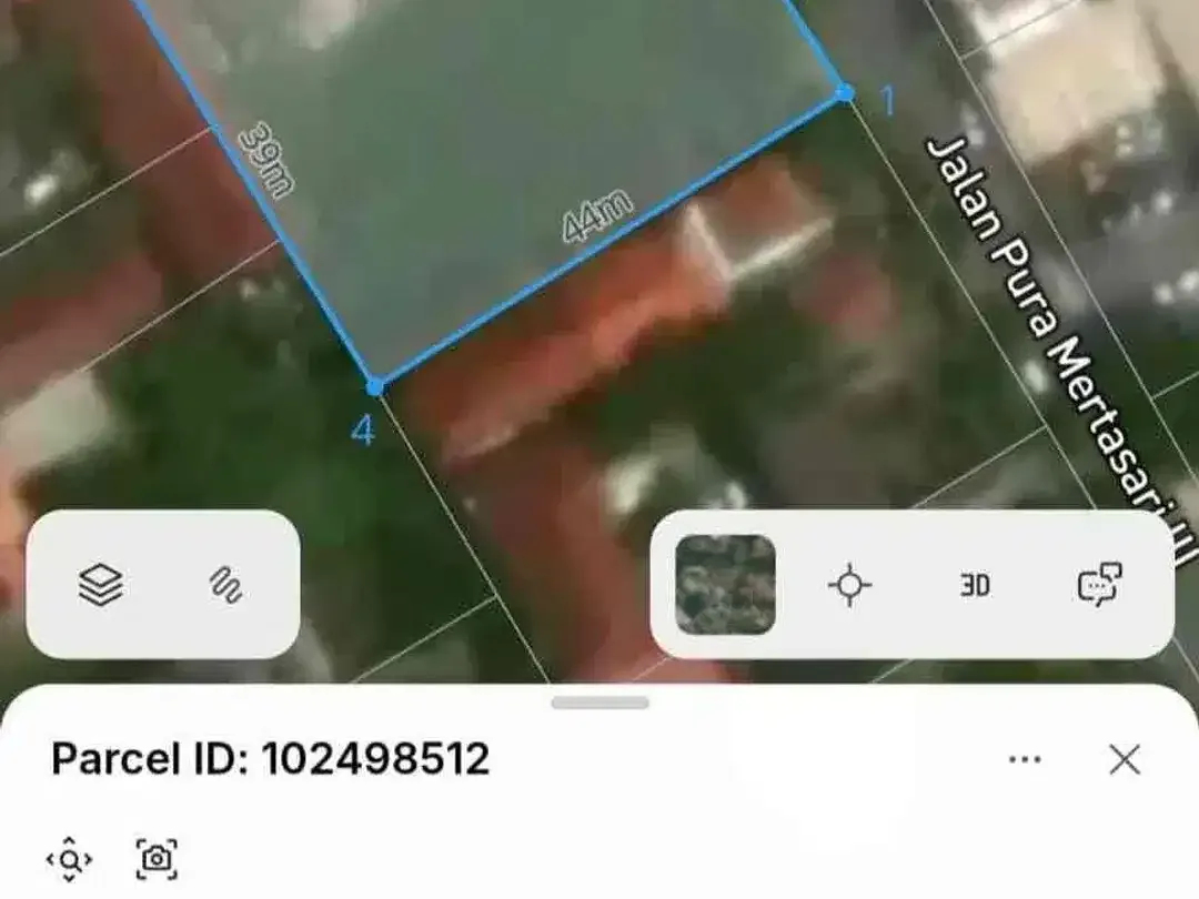 Lahan super premium strategis dengan fasilitas umum lokasi di Kuta - Image 5 of 7