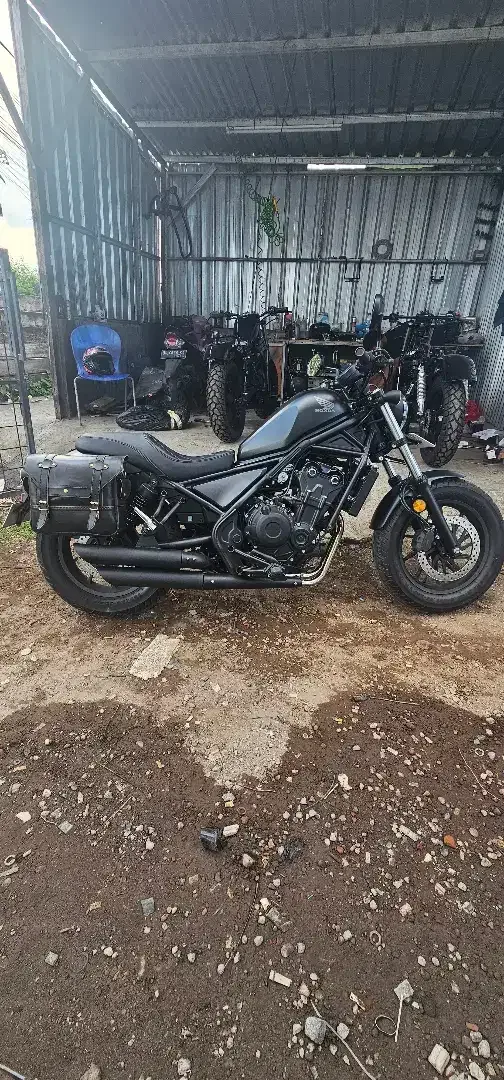 KRNALPOT HONDA REBEL 500_KONDISI BARU DIPAKE  1 BULAN - Image 1 of 3