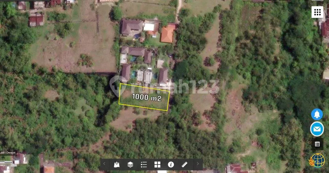 Tanah 1000mÂ² View Laut Dekat Melasti Ungasan , Lingk Villa - Image 2 of 4