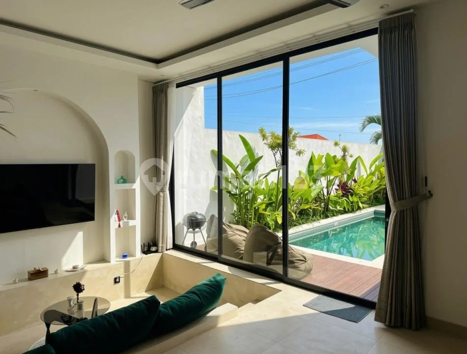 Yearly Rent 2 Bedrooms Modern Villa Furnished In Canggu Bali - Image 3 of 4
