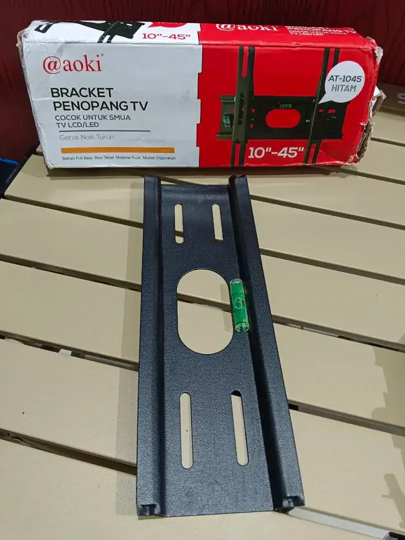 65rb BARU-PROMO Bracket TV Led LCD 10-45inch Universal Bhan Besi tebal - Image 3 of 3