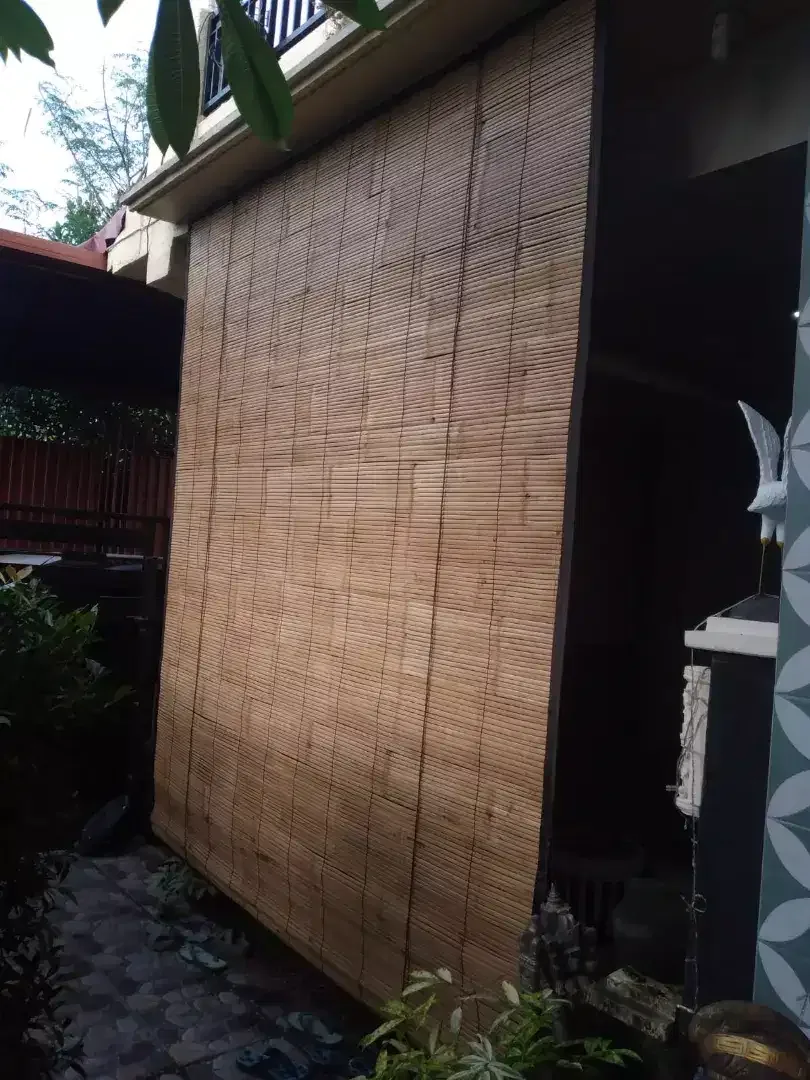 Jual krey/tirai bambu bali natural - Image 2 of 5