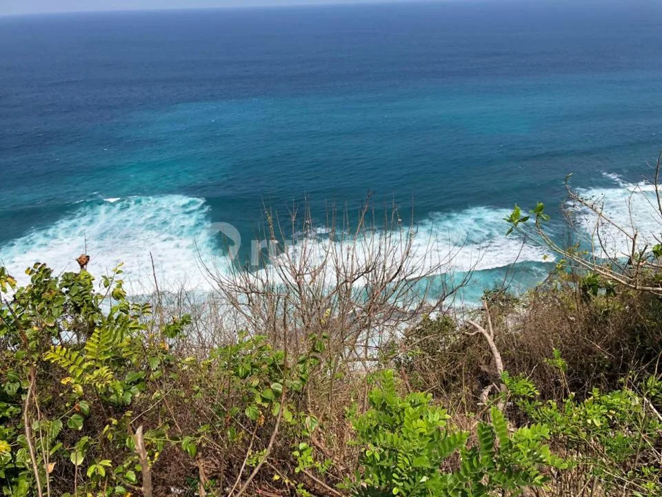 Jual Cepat Tanah Los Tebing View Ocean Sebelah Savaya/ Alila - Image 1 of 4