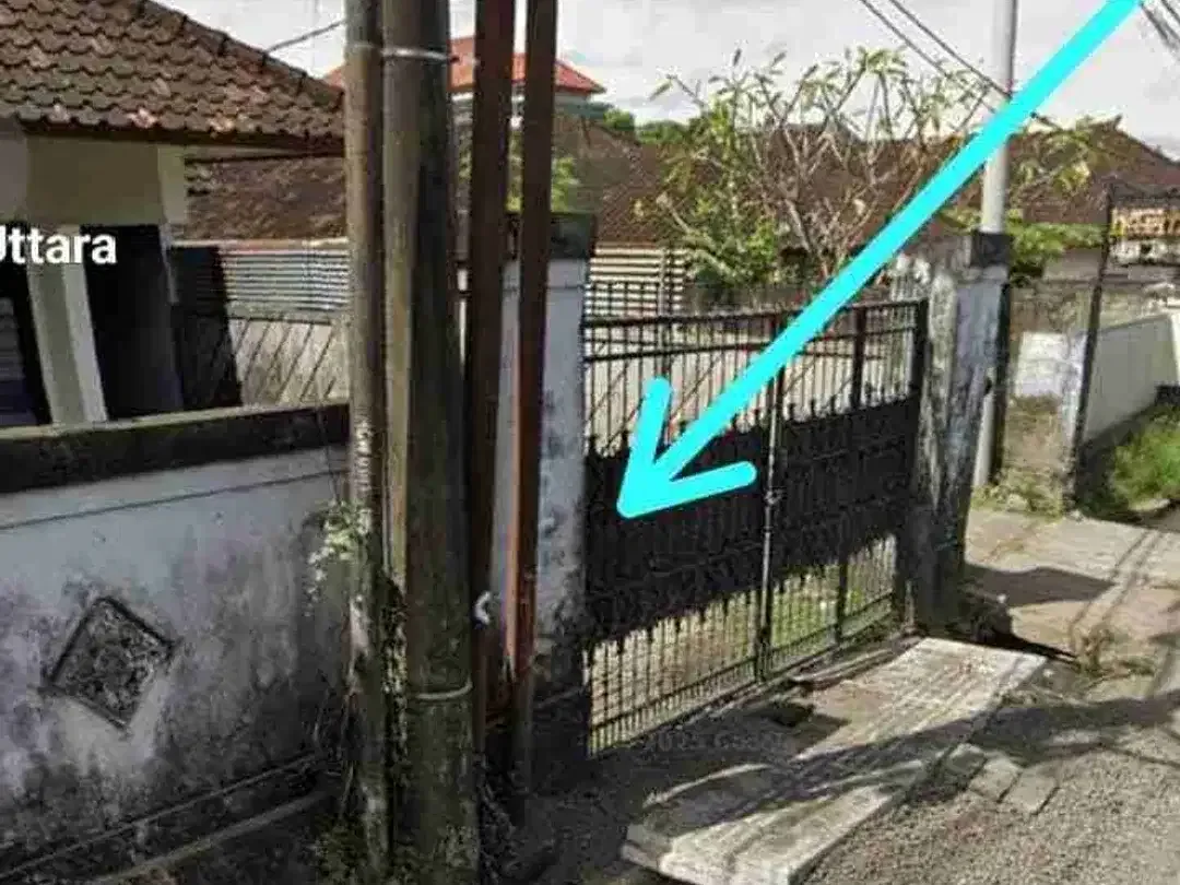 DI JUAL TANAH PINGGIR JLN UTAMA ISI BANGUNAN RUMAH LAMA HITUNG JUAL TANAH SAJA - Image 1 of 6