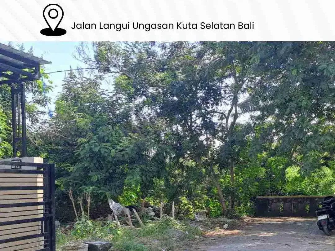 Dijual Cepat Tanah Lingkungan Villa - Jalan Langui Ungasan Kuta Selatan Bali - Image 1 of 5
