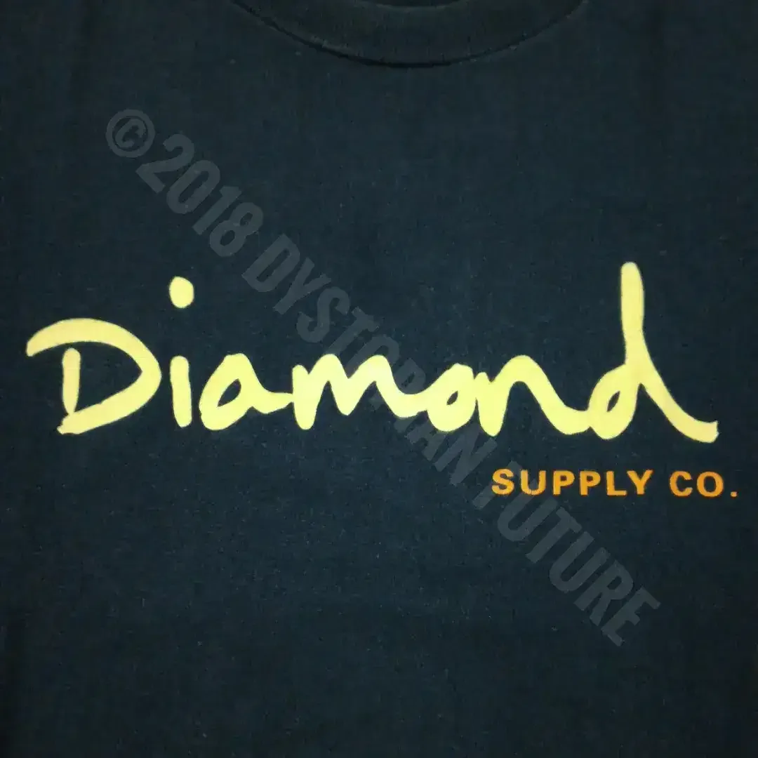 T-shirt Diamond Supply Co - OG Script - Image 2 of 6