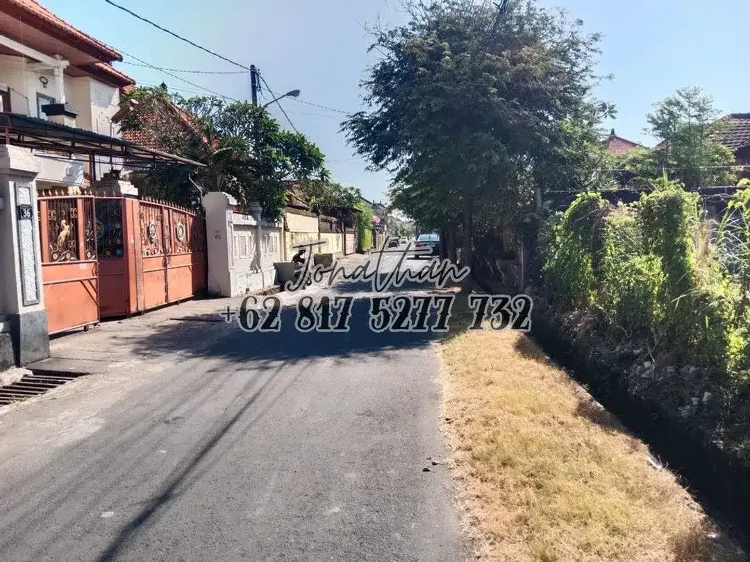TANAH DISEWAKAN DI JALAN CIUNG WANARA RENON DENPASAR - Image 2 of 3