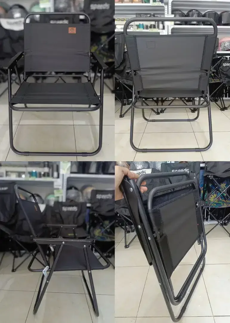Kursi Lipat Outdoor Kermit Portable Camping,Mancing,Traveling Dll - Image 2 of 3