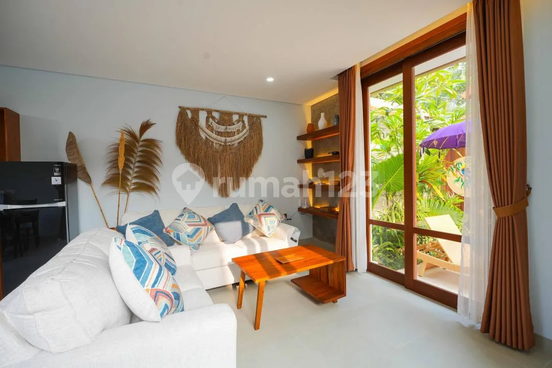 Villa Bangunan Baru Charming Modern Full Furnished Pool di Ubud - Image 1 of 4
