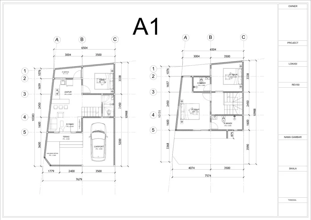 Rumah Modern Strategis Lokasi Imam Bonjol Denpasar - Image 2 of 3