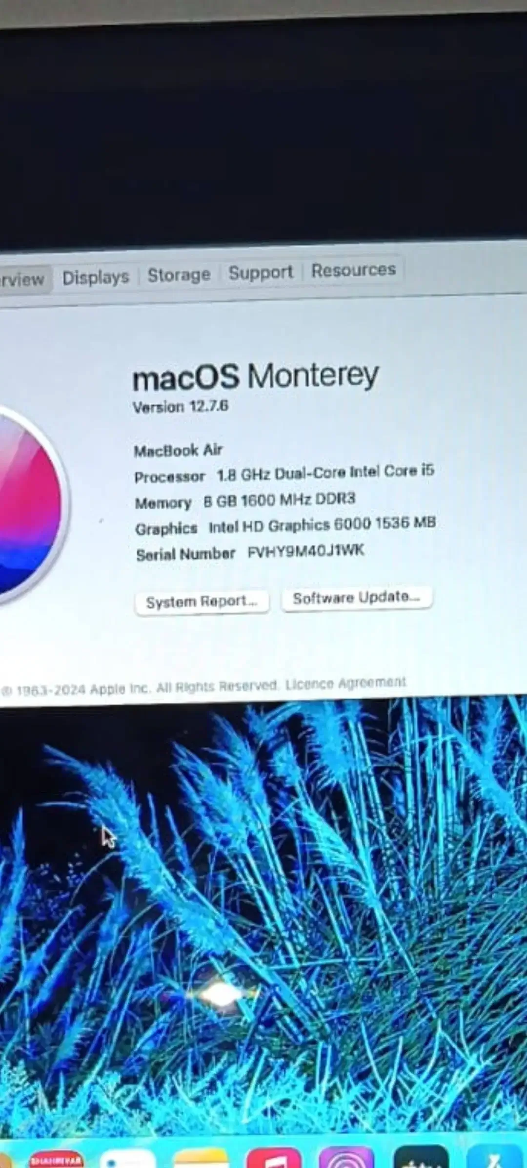 MACBOOK AIR 13INCH 2017 core i5 - Image 2 of 4