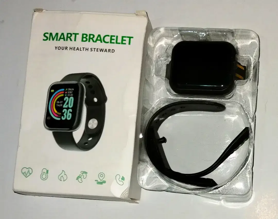 smart watch hitam dan ungu - Image 2 of 4