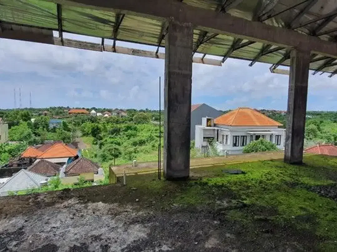 Freehold - Prime 543 sqm Land with Stunning Garuda Wisnu Kencana View & 80% Completed 3-Storey Home on it at an Exclusive Gated Community - BALI - Image 9 of 9