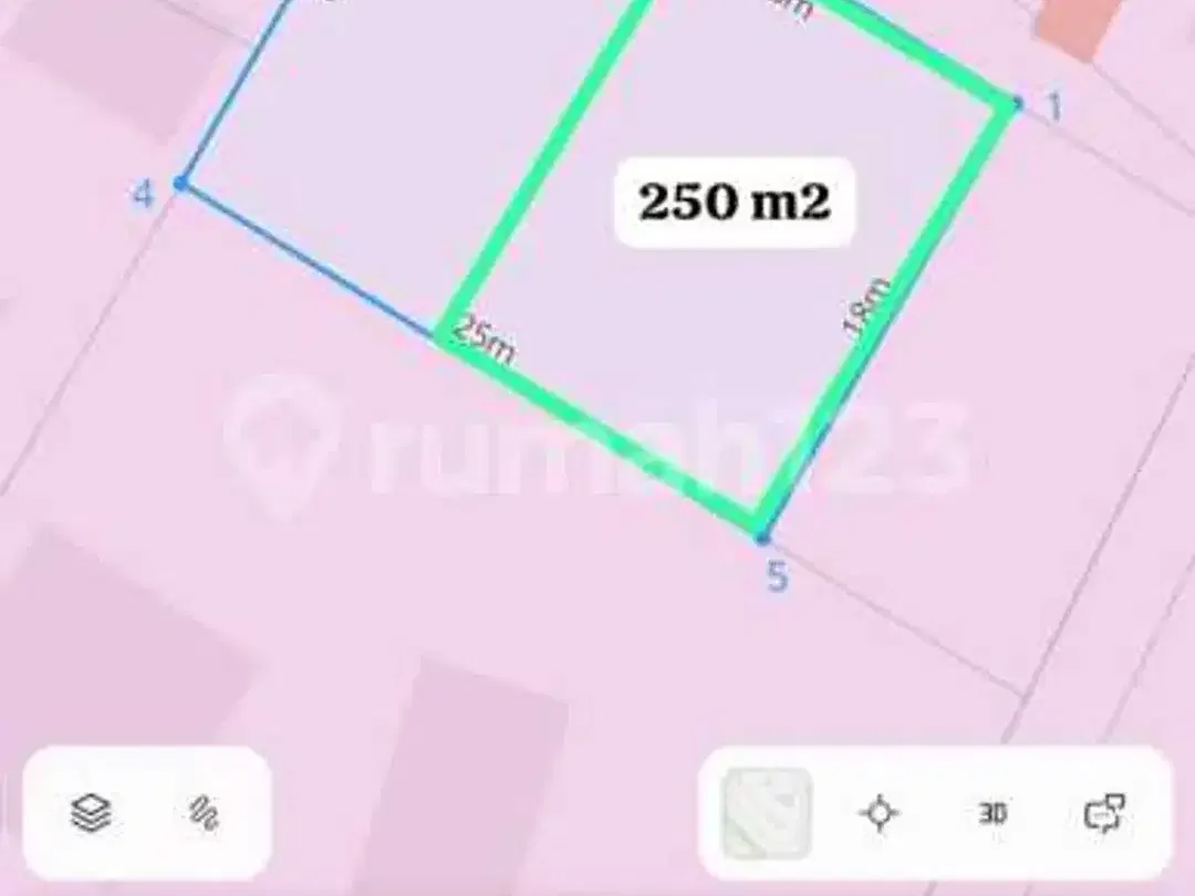 Dikontrakkan Tanah Plot Kecil Sangat Langka Zona Pariwisata - Image 3 of 5