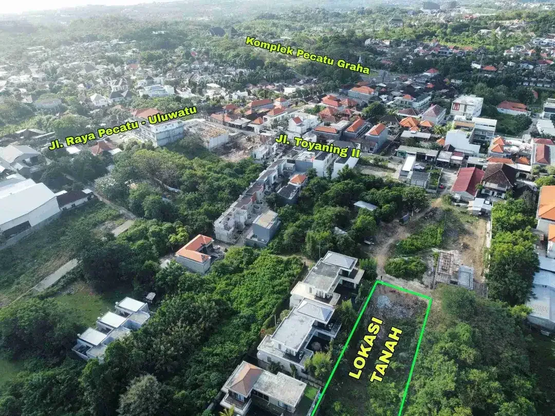 DIJUAL TANAH LOKASI STRATEGIS PECATU - ULUWATU, BALI - Image 3 of 8