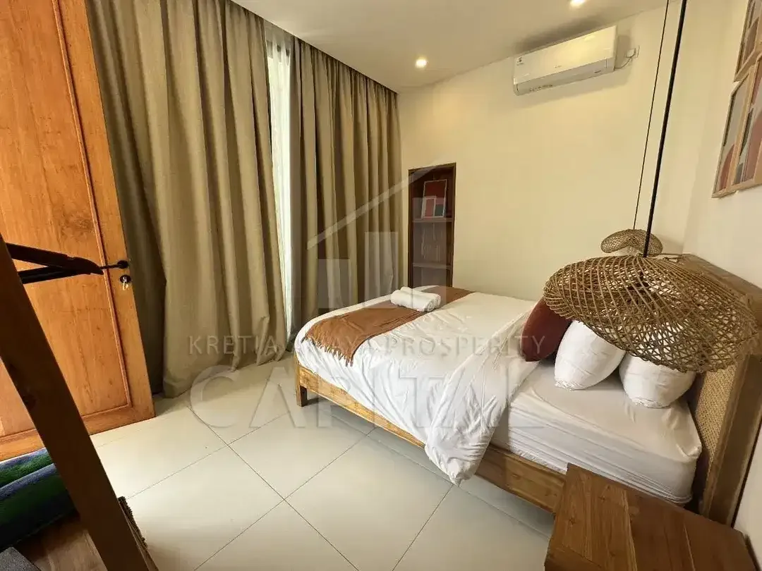 SISA 2 UNIT VILLA CANTIKAREA CANGGU HANYA 4 M-AN SIAP JADI SUMBER PASSIVE INCOME MU - Image 7 of 10