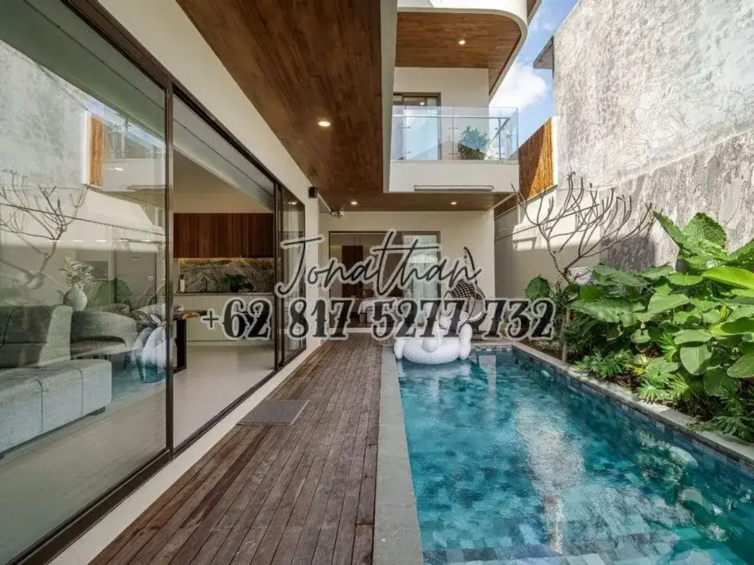 VILLA BRAND NEW 2 KAMAR DIJUAL DAN DISEWAKAN DI SEMINYAK - Image 1 of 10