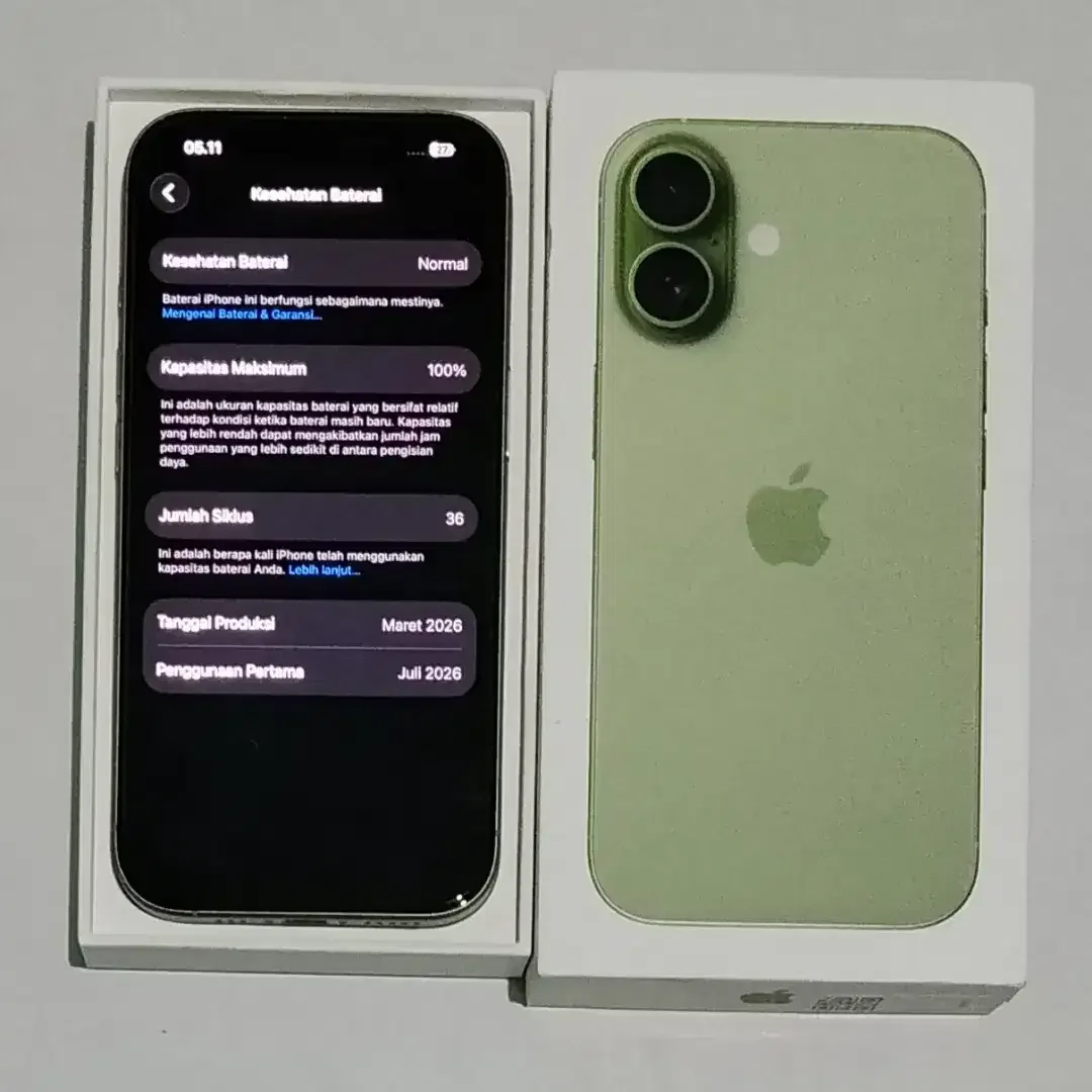 Iphone 17 256 GB ibox Usia SeBulan - Image 2 of 3