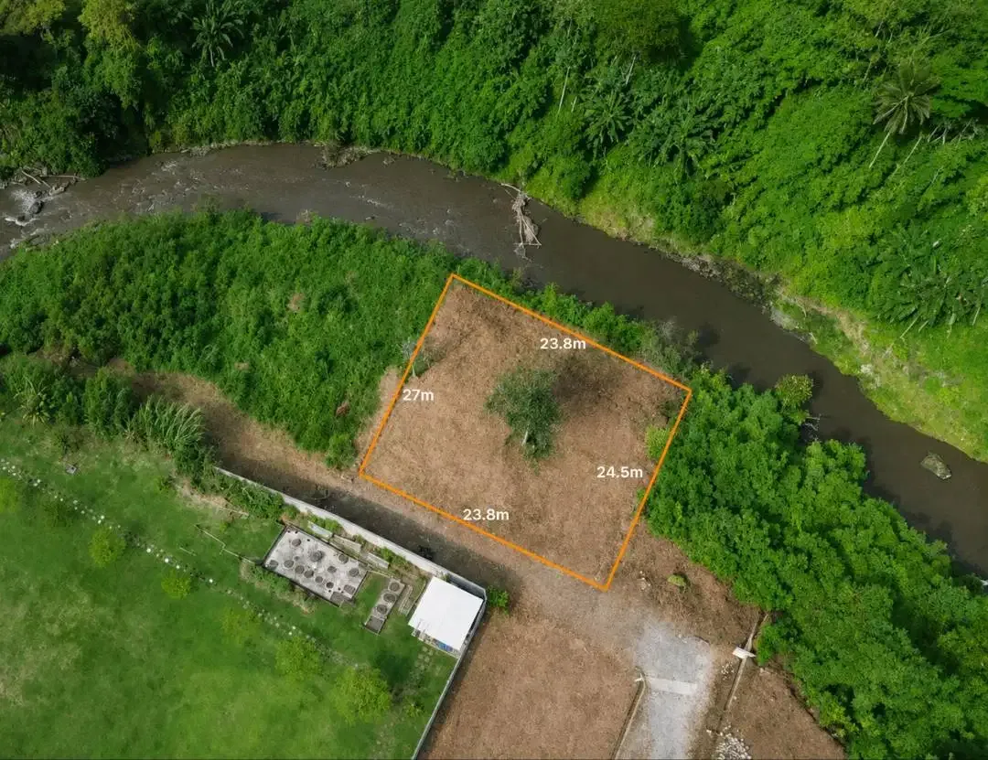 Dijual tanah di Kedungu BALI  6.16 are - Zona Kuning View Sawah - Image 4 of 6