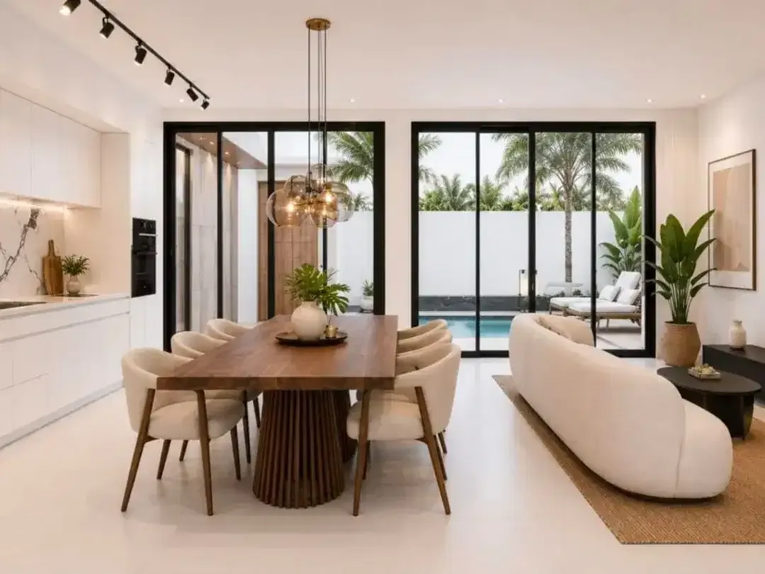 Vila Tropis Modern dengan Pemandangan Sawah di Canggu Berawa – 5 Menit ke Pantai - Image 3 of 6