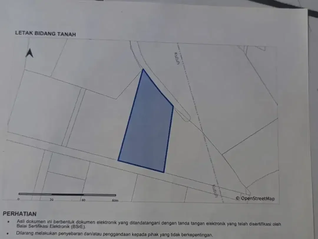 Dijual Tanah di Perumahan Raya Kampial, Nusa Dua - Image 9 of 9