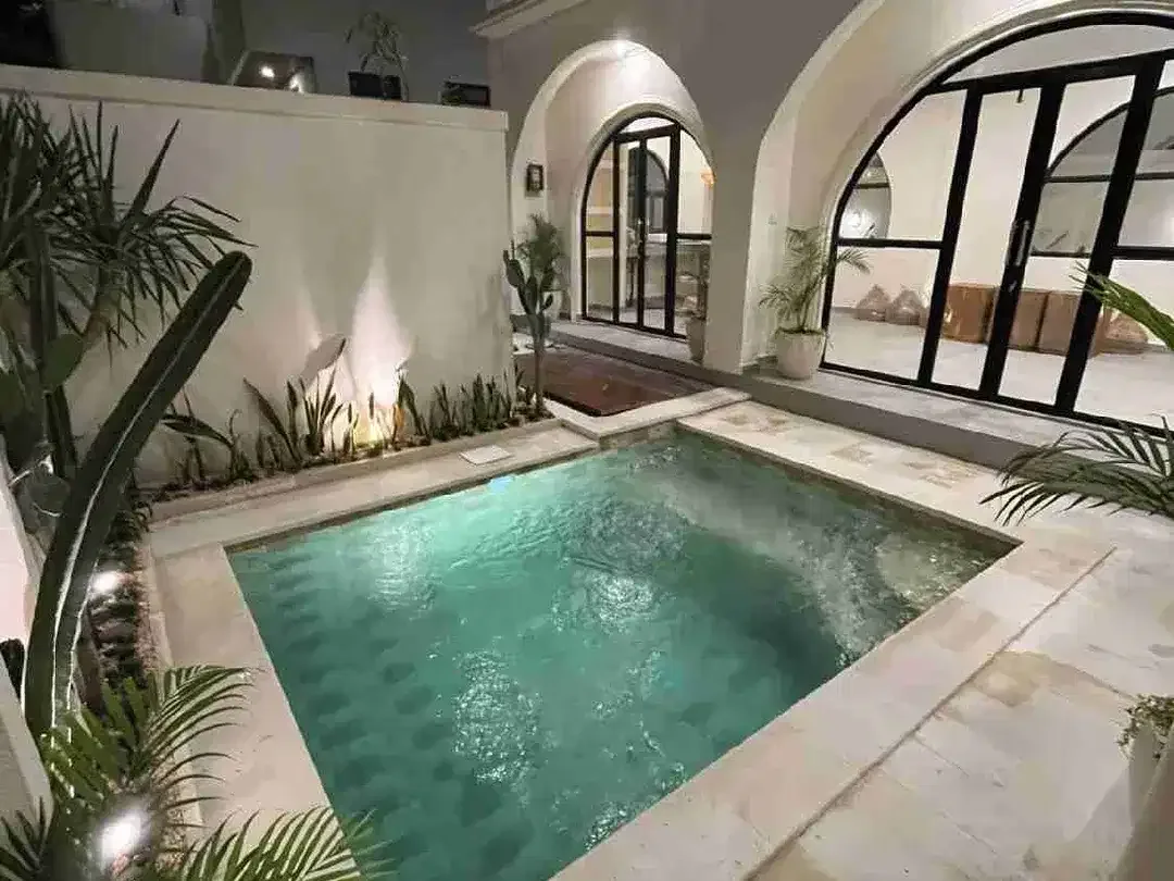 SALE FREHOLD AND LEASEHOLD 2 MODERN VILLAS IN BUDUK CLOSED TO CANGGU WITH RICEFILED VIEW - Image 5 of 10