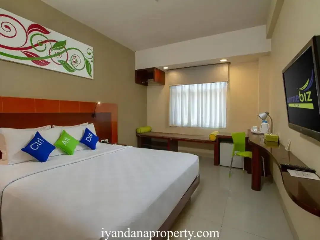 ID:H-33 Dijual Hotel Mewah Bintang 3 Kuta Badung Bali Dekat Seminyak - Image 9 of 10