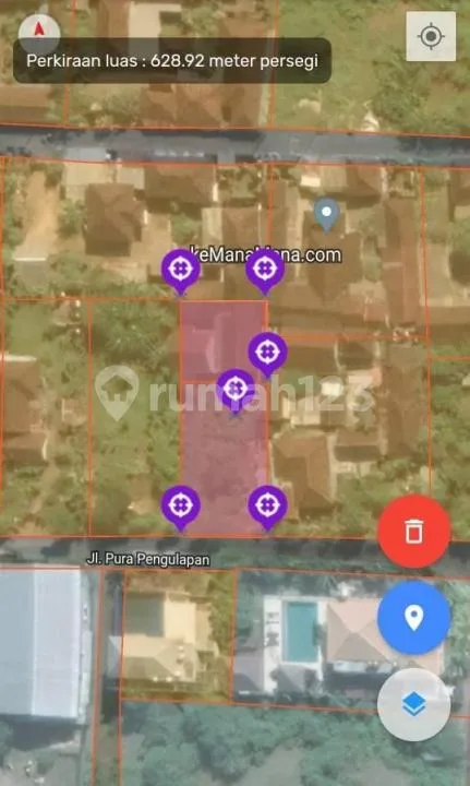 Dijual Tanah 6.25M2 Ocean View Ungasan #Tj6436 - Image 2 of 4