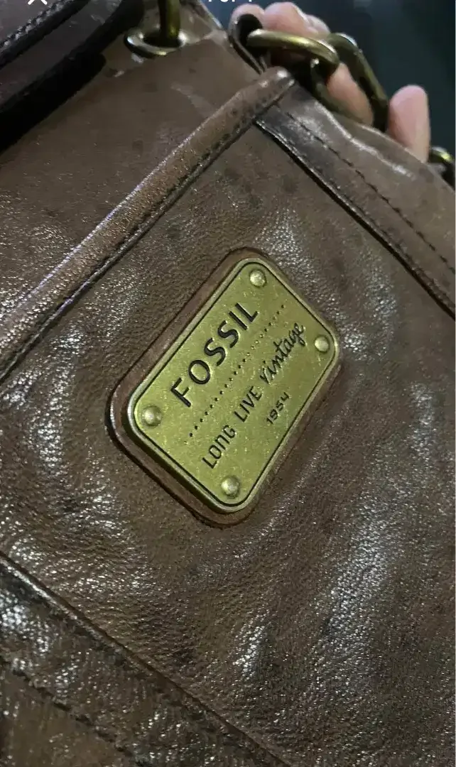 TAS FOSSIL VINTAGE ORIGINAL ISTIMEWA BERSIH TERAWAT - Image 2 of 4