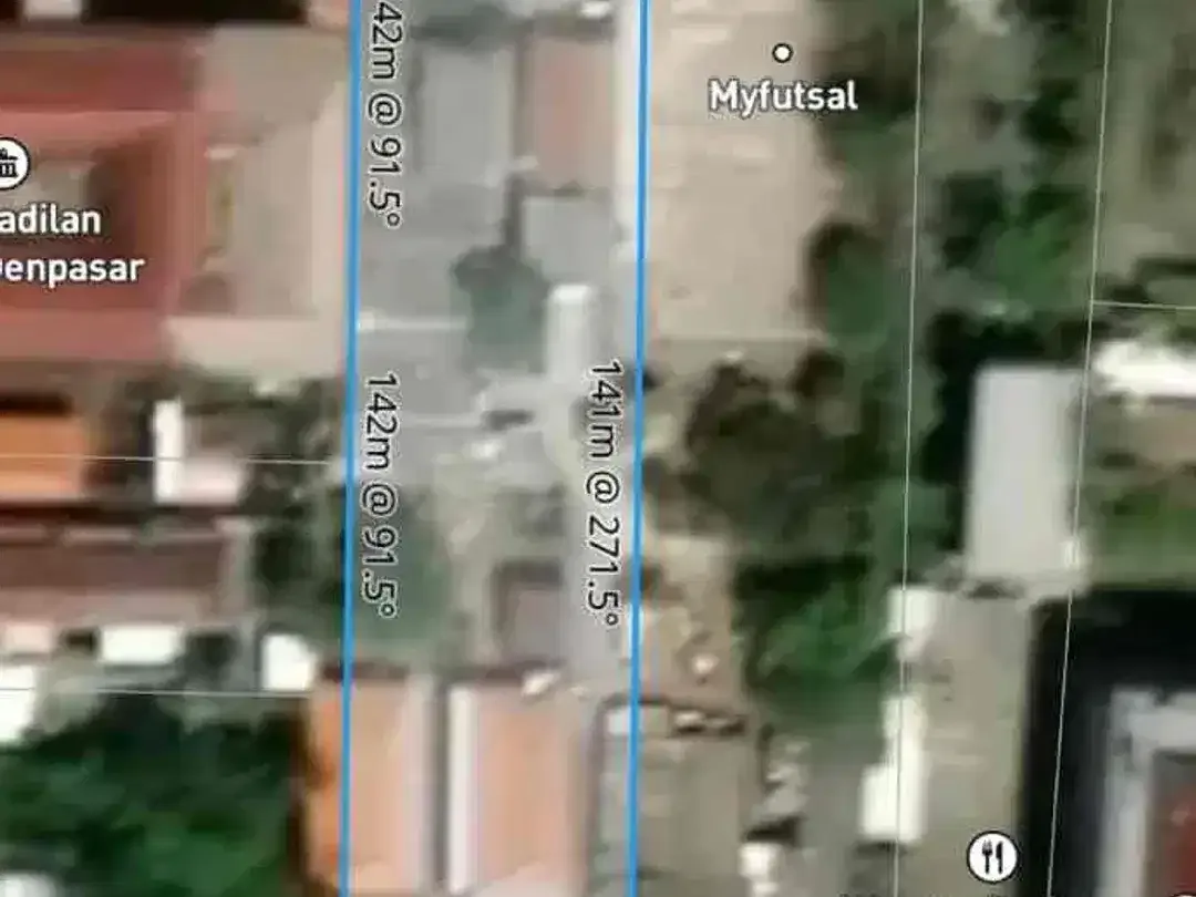 Dijual tanah super premium di jalan utama Tantular Renon. - Image 10 of 10