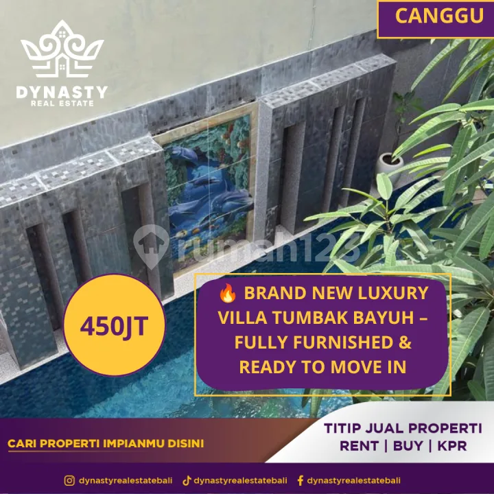 New Villa For Rent - Tumbak Bayuh, Canggu :Fire: - Image 2 of 4