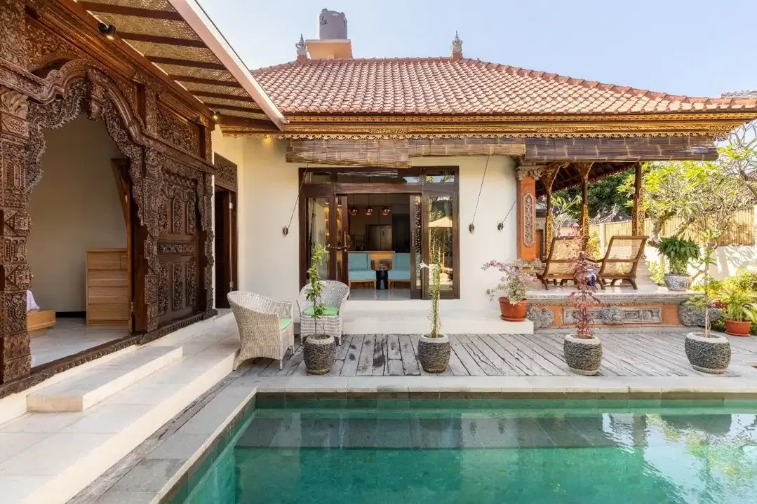 Villa Balinese Style Modern Di Tamblingan Sanur Dekat Pantai Sindu - Image 1 of 10