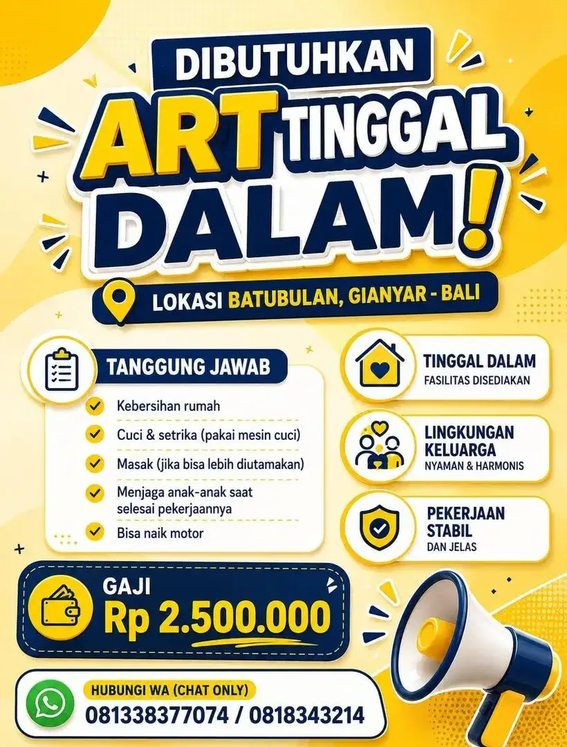 CARI ART TINGGAL DALAM - Image 1 of 1